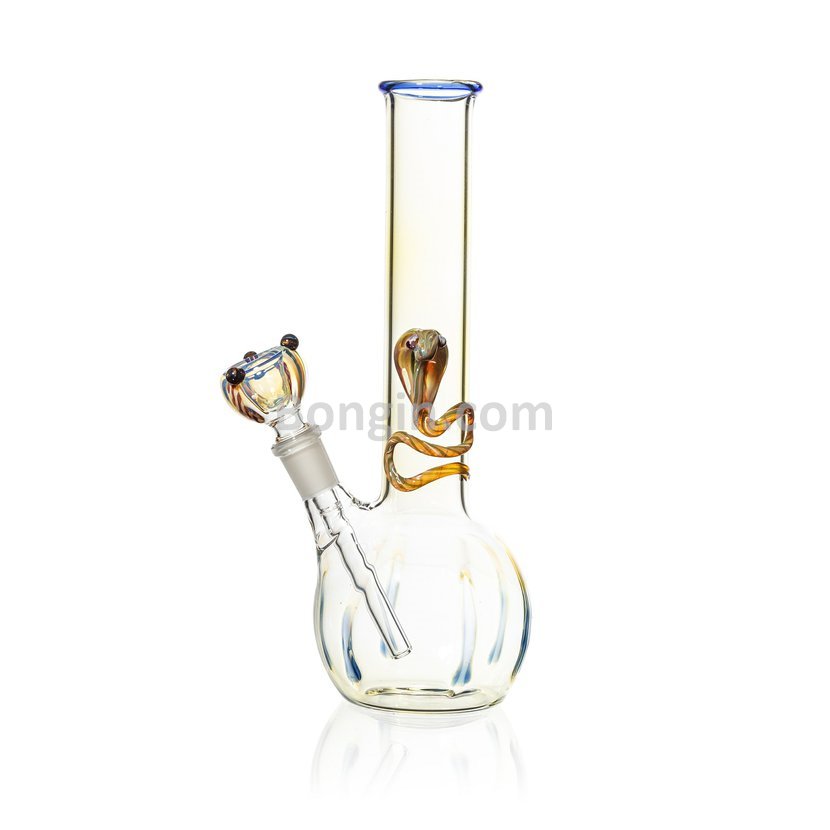 Glass on Glass Cobra Bong