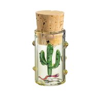 Glass Weed Jar Cactus