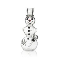 Snowman Glass Bong