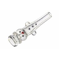 Snowman Chillum Pipe