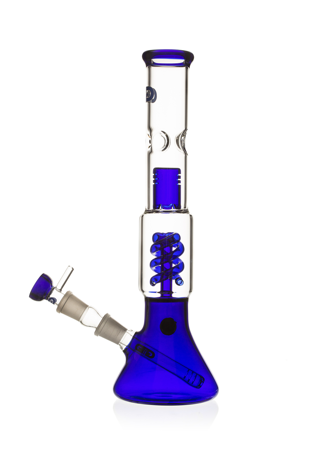 GG Bong Blue Spiral Percolator | Bongin.com | Bongin.com